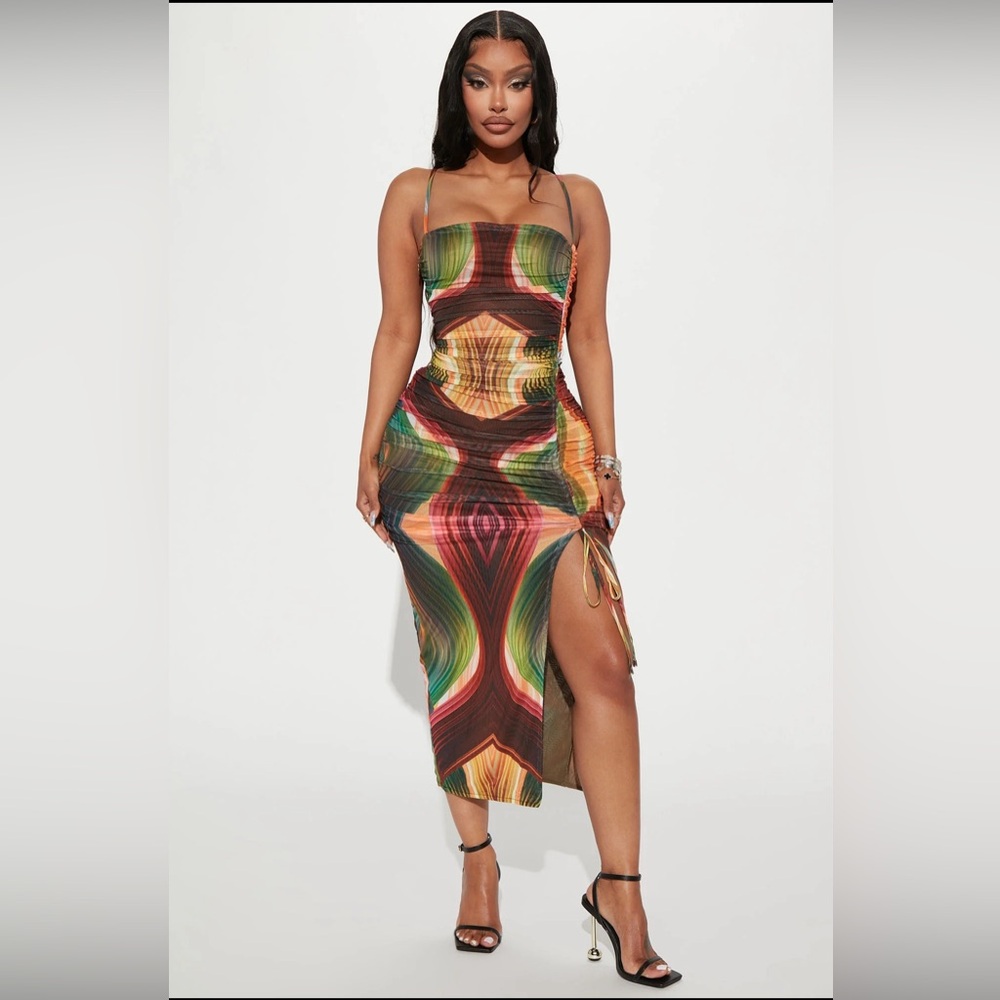 fashion Nova printed Dress